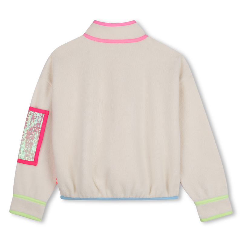 C&aacute;rdigan de tela de felpa BILLIEBLUSH 
                        NI&Ntilde;A