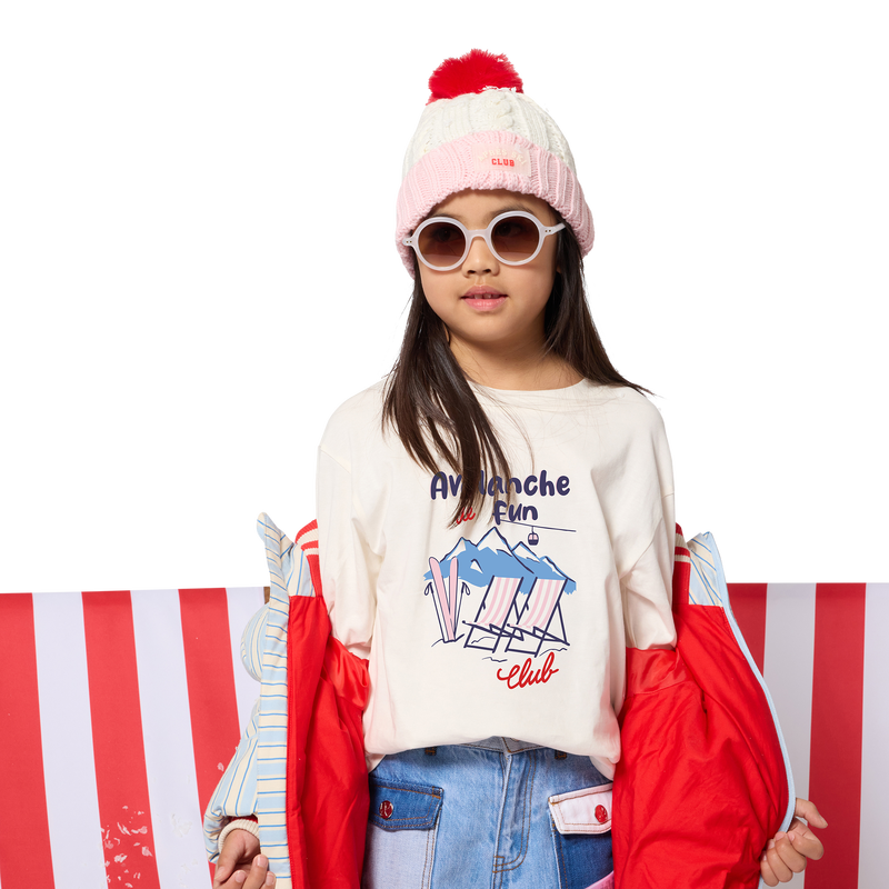 Camiseta de manga larga KIDS AROUND 
                        NI&Ntilde;A