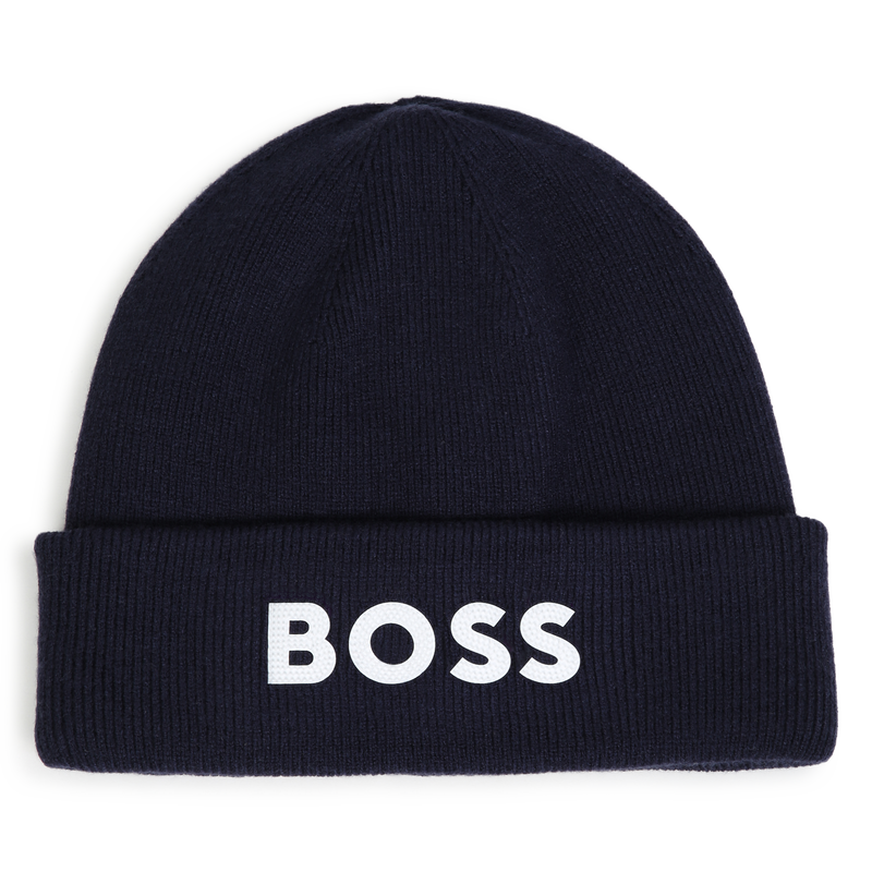 Gorro de punto BOSS 
                        NI&Ntilde;O