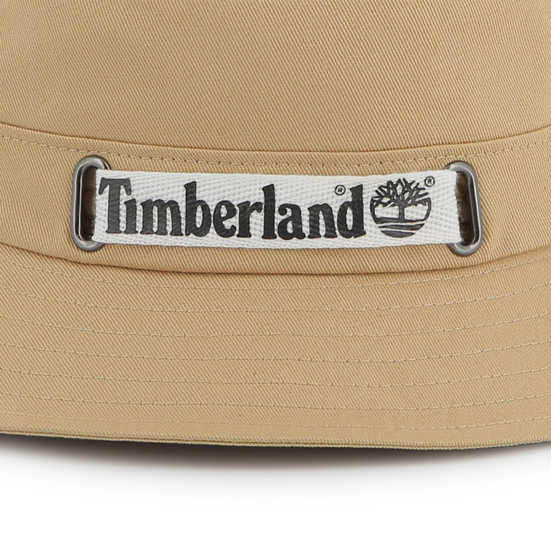Gorro liso con estampado TIMBERLAND 
                        NI&Ntilde;O
