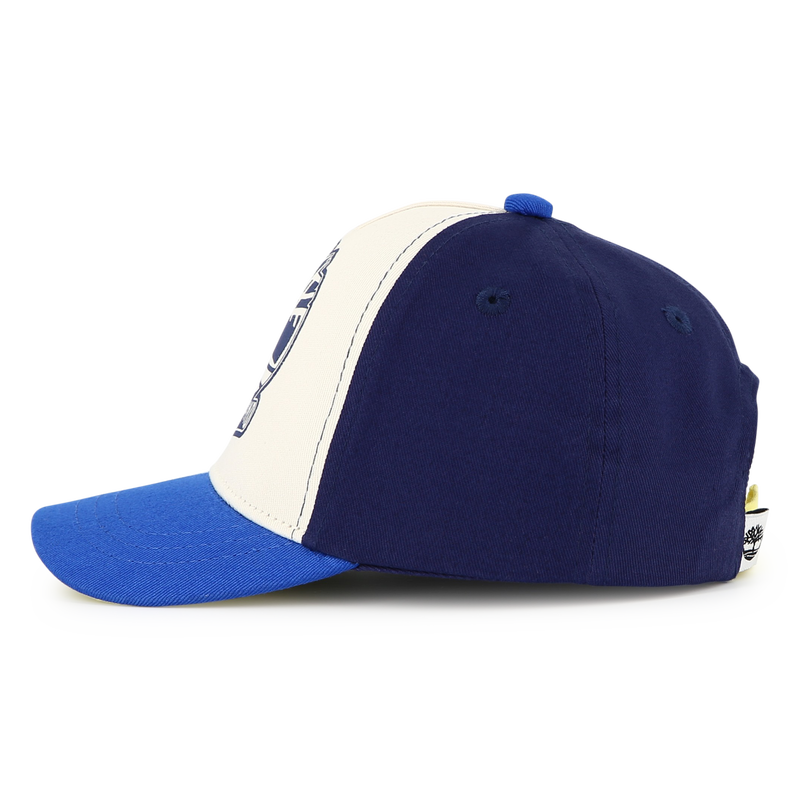 Gorra tricolor con velcro TIMBERLAND 
                        NI&Ntilde;O