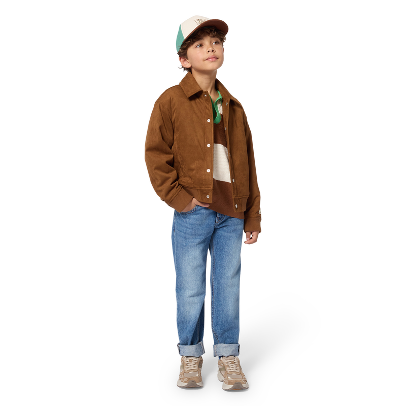 Chaqueta de ante KIDS AROUND 
                        NI&Ntilde;O