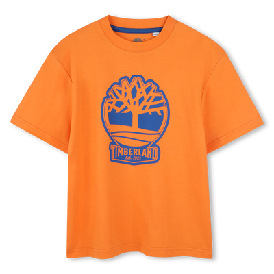 Camiseta bicolor con el logo TIMBERLAND NI&Ntilde;O