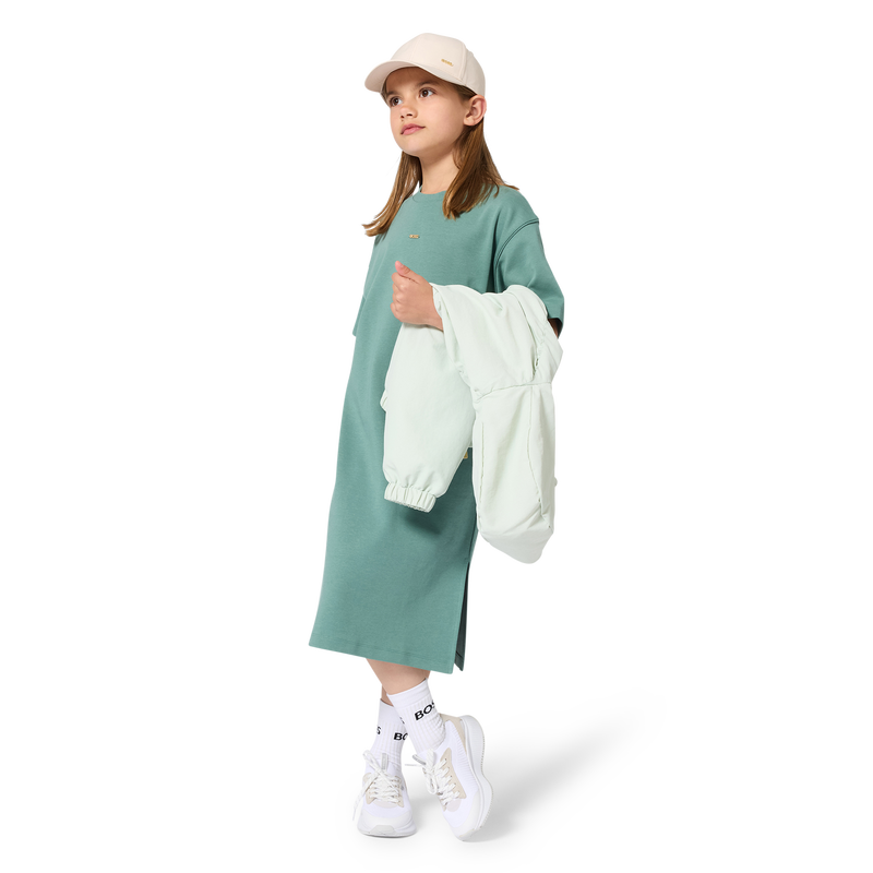 CHAQUETA CON CAPUCHA BOSS 
                        NI&Ntilde;A