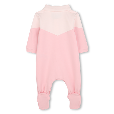 Pijama apliques y cuello polo BOSS NI&Ntilde;A