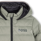 Plum&iacute;fero reversible con capucha BOSS 
                    NI&Ntilde;O