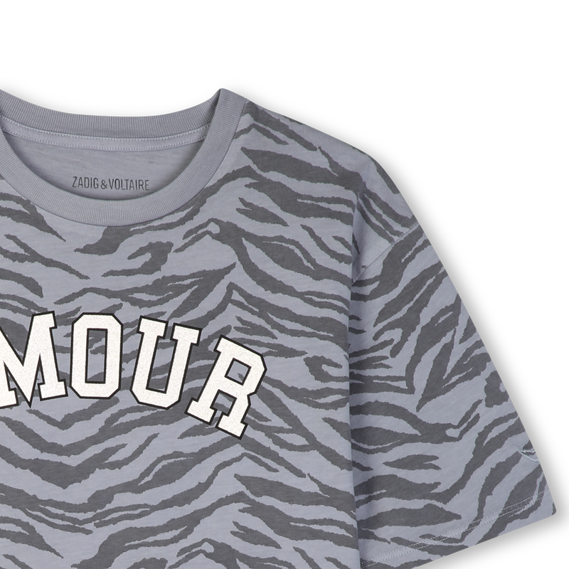 Camiseta de mangas cortas ZADIG & VOLTAIRE 
                        NI&Ntilde;A