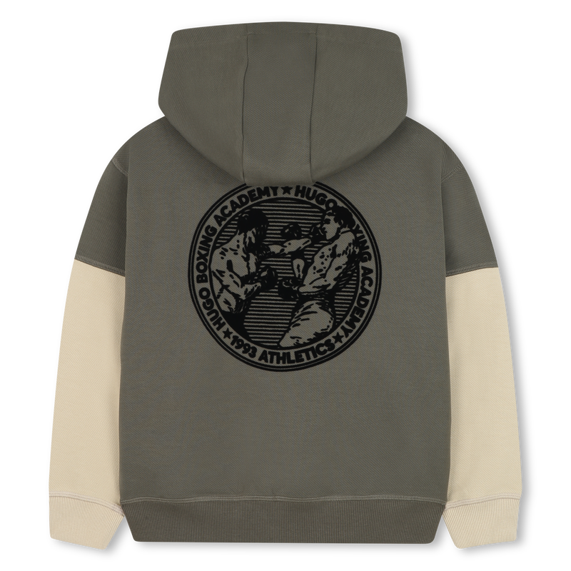 C&aacute;rdigan con capucha HUGO 
                        NI&Ntilde;O