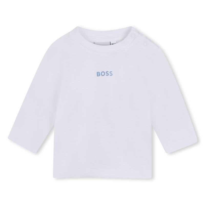 Conjunto de pantal&oacute;n, c&aacute;rdigan y camiseta BOSS 
                        NI&Ntilde;O
