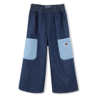 Vaquero de cintura el&aacute;stica KENZO KIDS 
                    NI&Ntilde;A