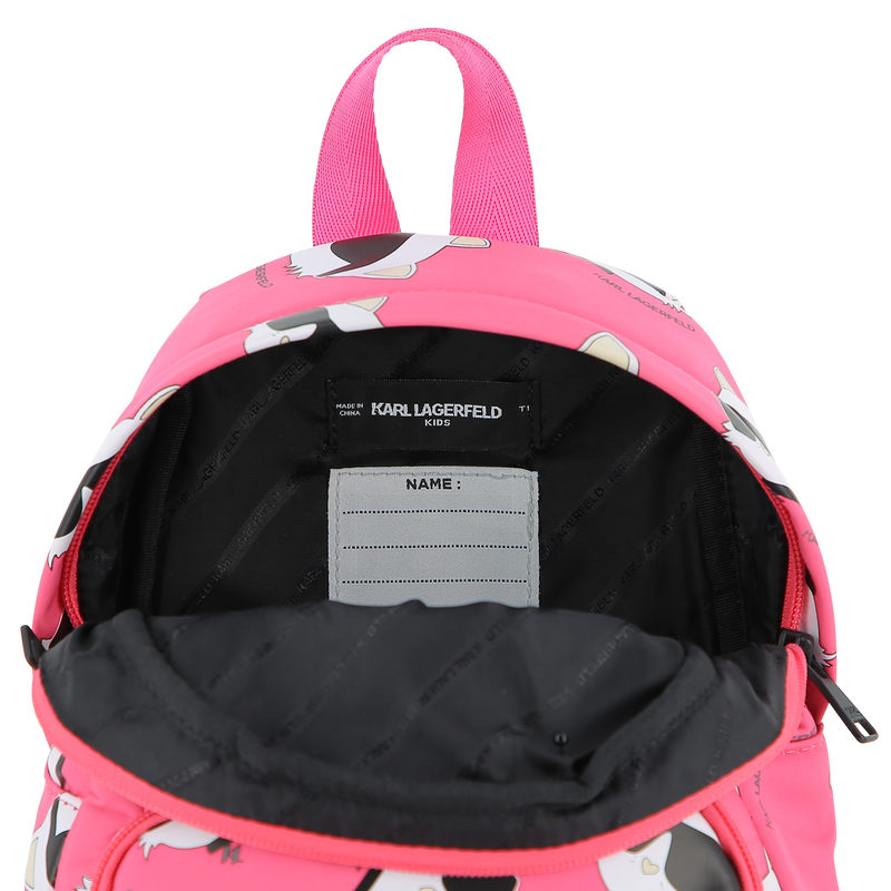 Mochila peque&ntilde;a KARL LAGERFELD KIDS 
                        NI&Ntilde;A