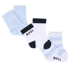 Juego de 3 pares de calcetines BOSS 
                    NI&Ntilde;O