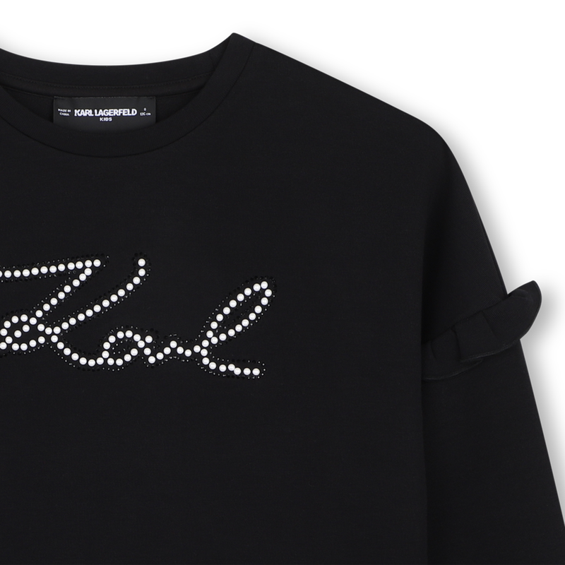 Sudadera KARL LAGERFELD KIDS 
                        NI&Ntilde;A