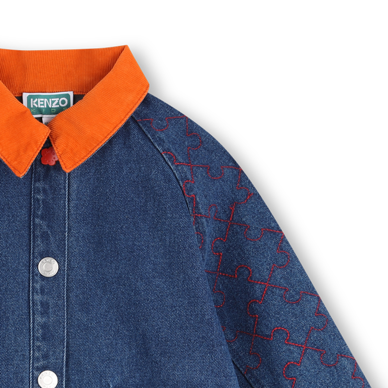 Chaqueta de mezclilla KENZO KIDS 
                        NI&Ntilde;A