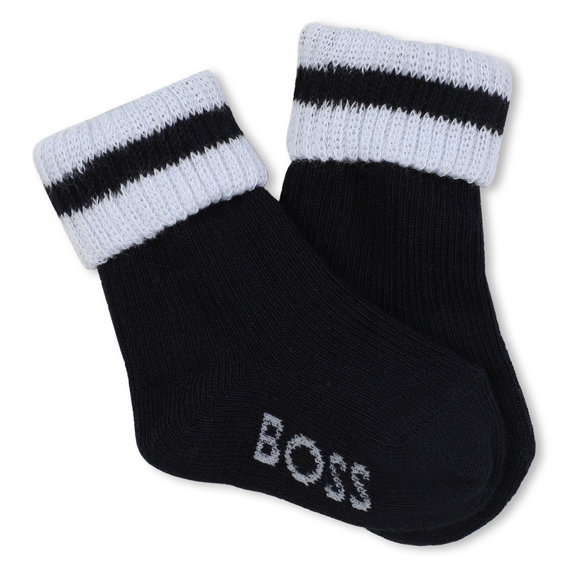 Pack de 3 pares de calcetines BOSS 
                        NI&Ntilde;O