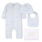Conjunto de pijama, gorro y babero. KENZO KIDS 
                    NI&Ntilde;O