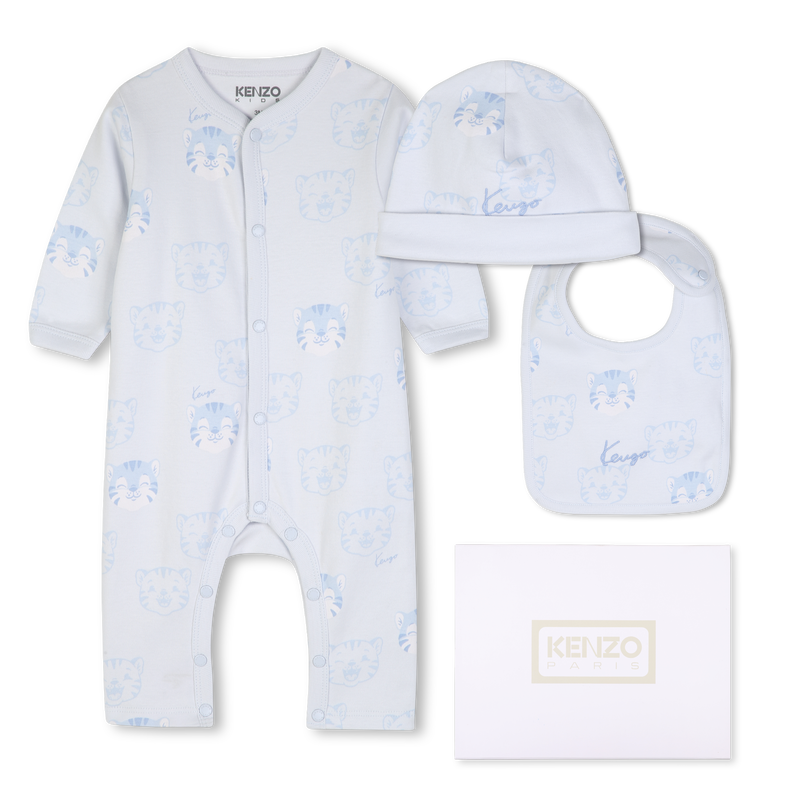 Conjunto de pijama, gorro y babero. KENZO KIDS 
                        NI&Ntilde;O