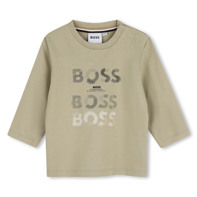 Camiseta de manga larga BOSS NI&Ntilde;O
