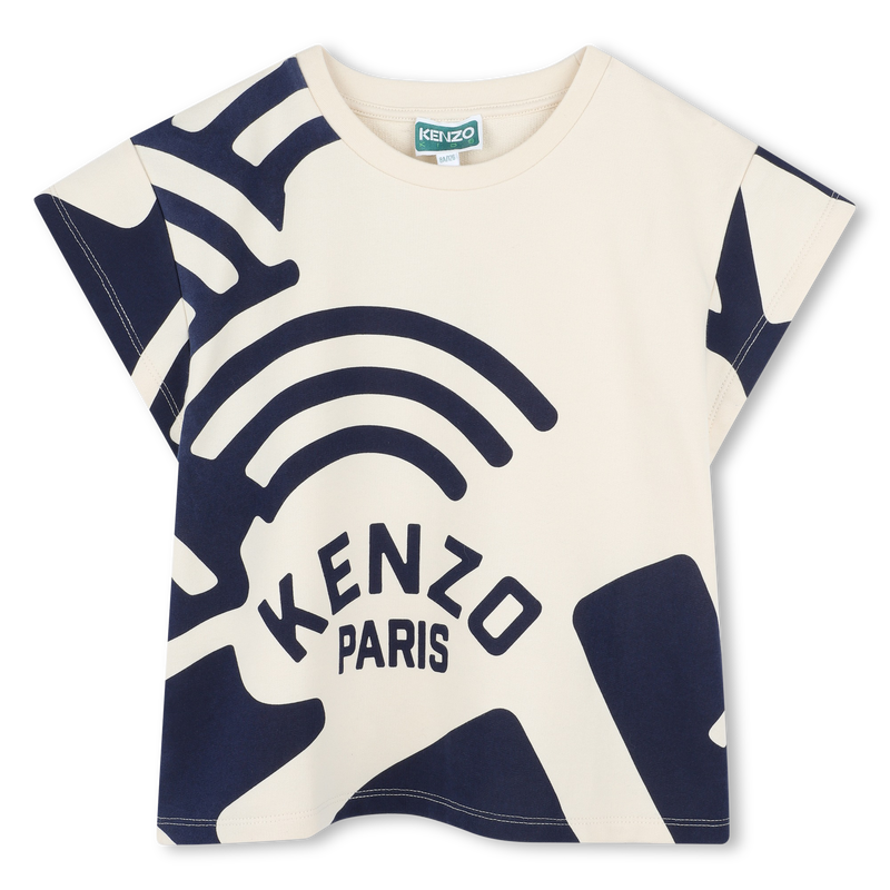 Camiseta de mulet&oacute;n estampada KENZO KIDS 
                        NI&Ntilde;A