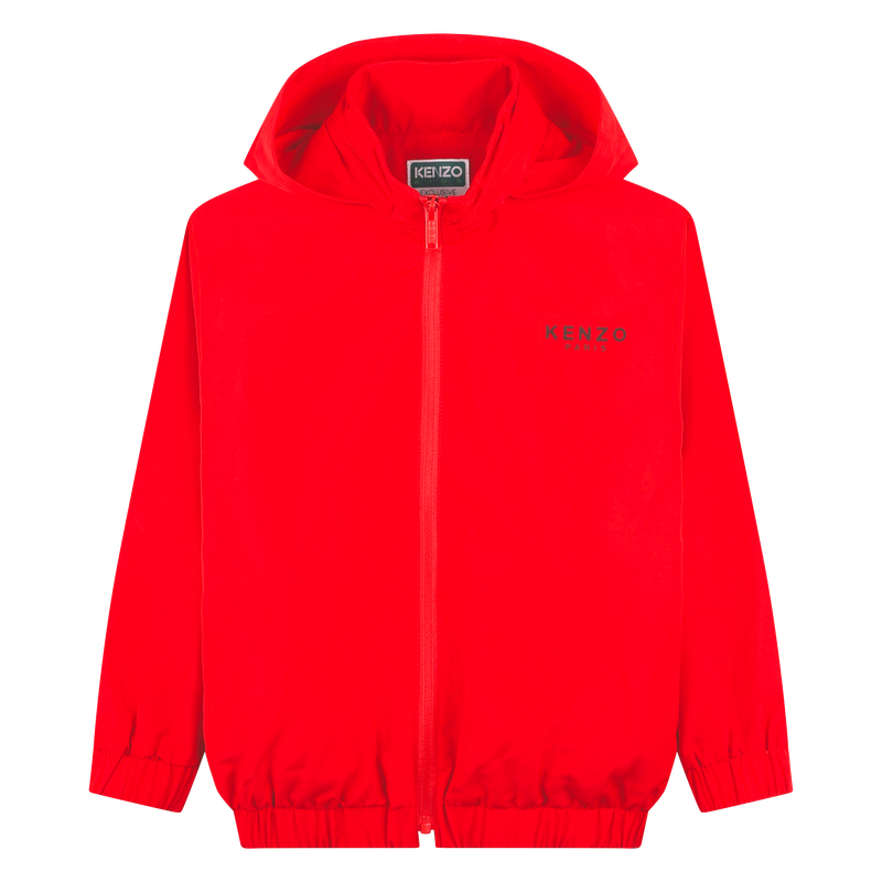 Cortavientos con ilustraci&oacute;n KENZO KIDS 
                        UNISEXO