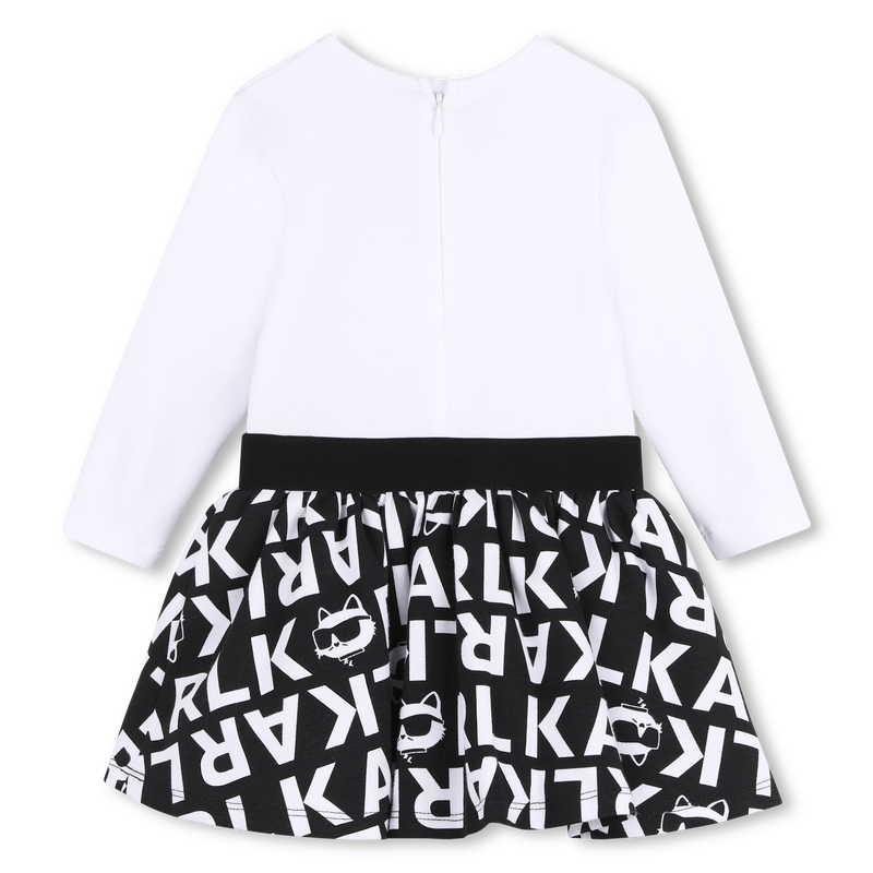Vestido de manga larga KARL LAGERFELD KIDS 
                        NI&Ntilde;A
