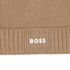Gorro de punto con logo BOSS 
                    NI&Ntilde;O