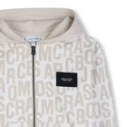 Sudadera con capucha con cremallera MARC JACOBS 
                    NI&Ntilde;O