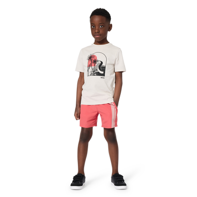 CAMISETA DE MANGA CORTA BOSS NI&Ntilde;O