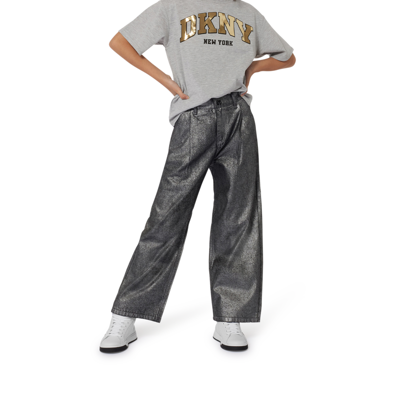 Pantal&oacute;n vaquero holgado DKNY 
                        NI&Ntilde;A