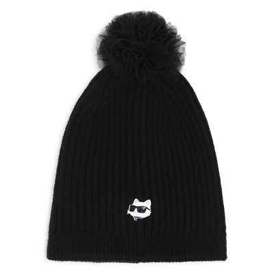 Gorro de punto KARL LAGERFELD KIDS NI&Ntilde;A