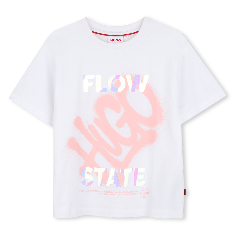 Camiseta de mangas cortas HUGO 
                        NI&Ntilde;A