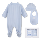 Conjunto de pijama + babero + ban BOSS 
                    NI&Ntilde;O