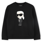Sudadera estampada KARL LAGERFELD KIDS 
                    NI&Ntilde;O