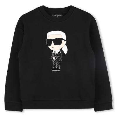 Sudadera estampada KARL LAGERFELD KIDS NI&Ntilde;O