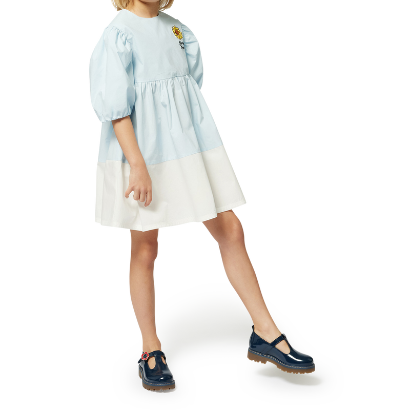 Vestido bicolor acampando KENZO KIDS 
                        NI&Ntilde;A