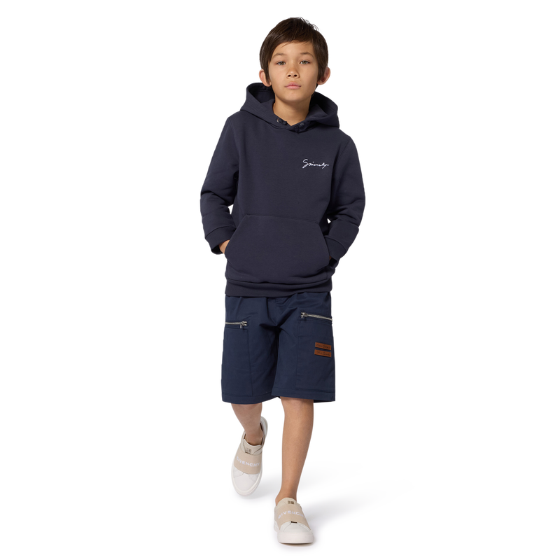 Bermudas con bolsillos con cremallera GIVENCHY 
                        NI&Ntilde;O