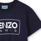 Vestido estampado con volante KENZO KIDS 
                    NI&Ntilde;A