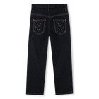 Pantalones de mezclilla cruda MARC JACOBS 
                    NI&Ntilde;A