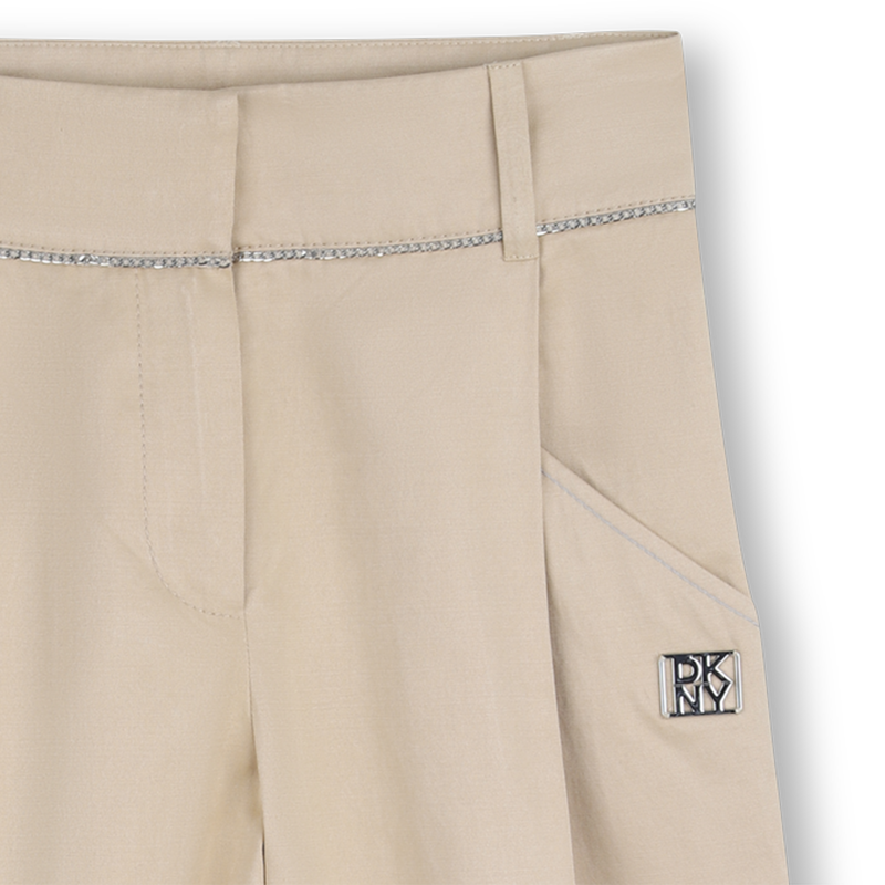 PANTALONES ANCHOS DKNY 
                        NIÑA