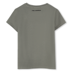 Camiseta con ilustraciones KARL LAGERFELD KIDS 
                    NI&Ntilde;A