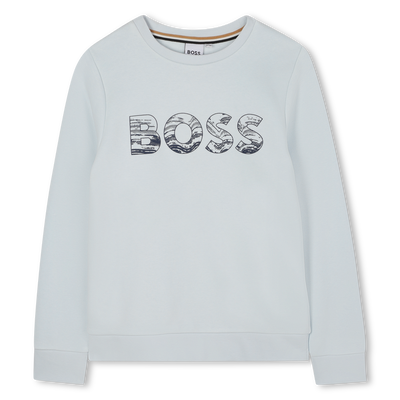 Sudadera de cuello redondo BOSS NI&Ntilde;O