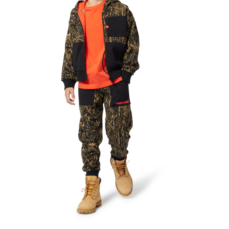 Sudadera mulet&oacute;n con capucha TIMBERLAND 
                        NI&Ntilde;O