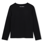 Camiseta de manga larga KARL LAGERFELD KIDS 
                    NI&Ntilde;A