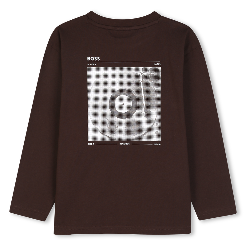 Camiseta de manga larga BOSS 
                        NI&Ntilde;O