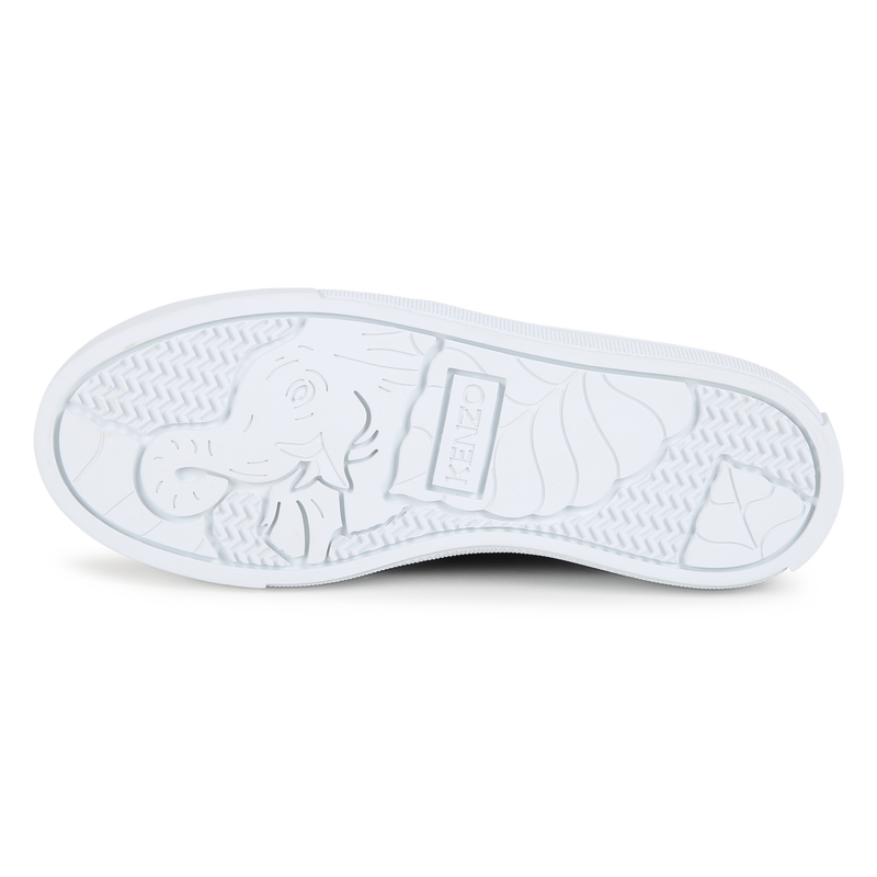 Zapatos con tigre bordado KENZO KIDS 
                        UNISEXO