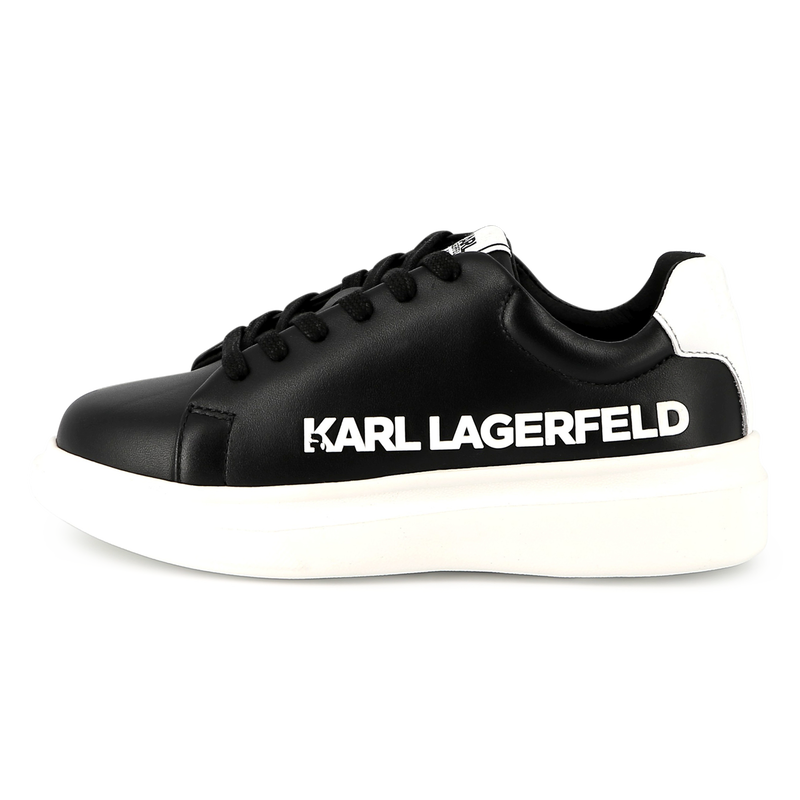 Zapatillas de cuero KARL LARGERFELD KIDS 
                        UNISEXO