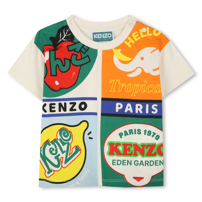 Camiseta de manga corta KENZO KIDS NI&Ntilde;O
