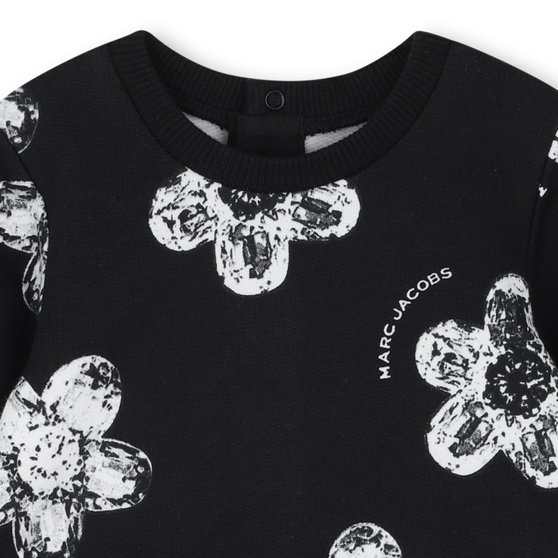 Vestido de felpa de algod&oacute;n MARC JACOBS 
                        UNISEXO