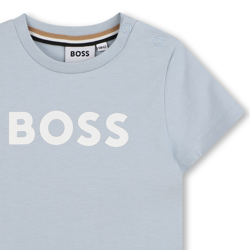 Camiseta de mangas cortas BOSS 
                        NI&Ntilde;O