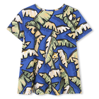 Camiseta algod&oacute;n manga corta KENZO KIDS 
                    NI&Ntilde;A